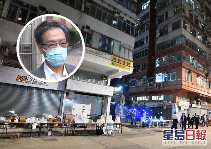 梁子超認為封區檢測應盡早密集進行,方能切斷病毒傳播鏈。資料圖片