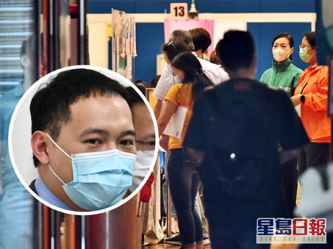 港大醫學院內科部免疫及過敏學臨床助理教授李曦(小圖)指,至今接獲的轉介個案中,只有一人經評估後,懷疑因接種復必泰疫苗引致過敏。資料圖片