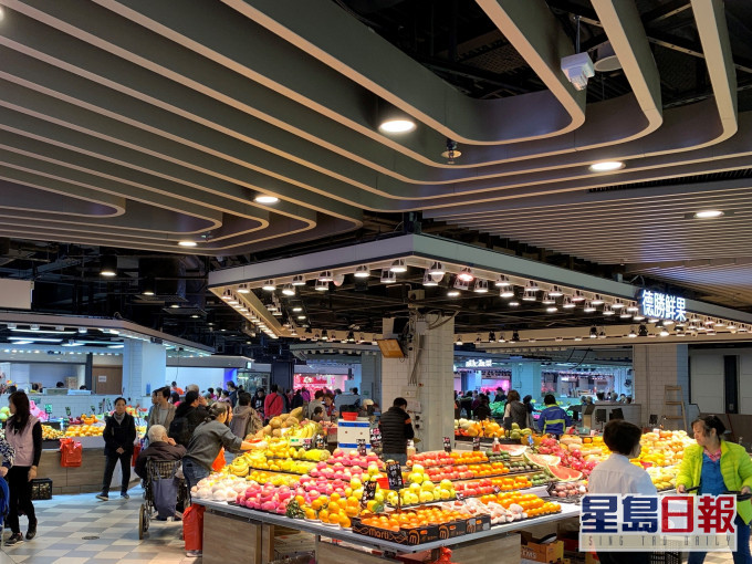 顯徑街市。 領展提供