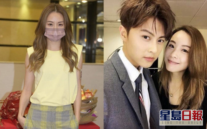 Stephy坦認王子早前飛來香港相聚。