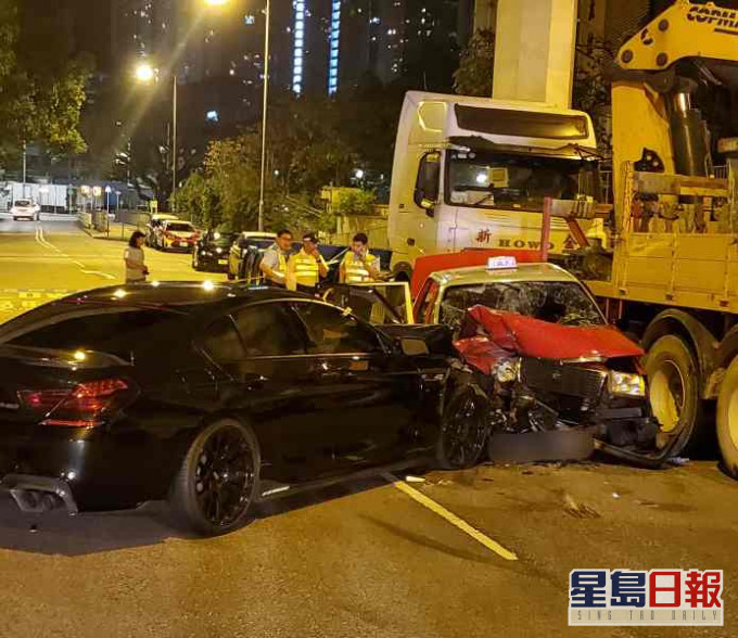 牛皮沙街去年致命车祸造成一死一伤。资料图片