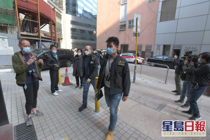 警方到场调查。