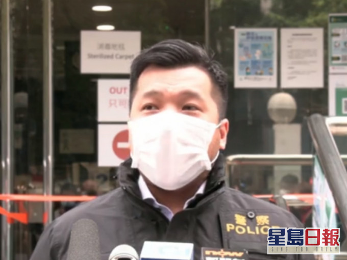 督察陳世章講述案情。