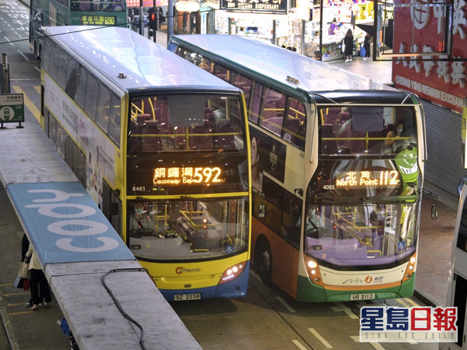 城巴车长可自愿性申请临时调往新巴工作。资料图片
