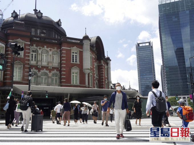 東京單日新增逾3,000宗新冠確診。AP圖