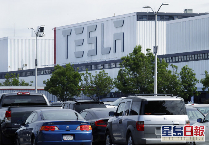 電動車製造商Tesla。AP