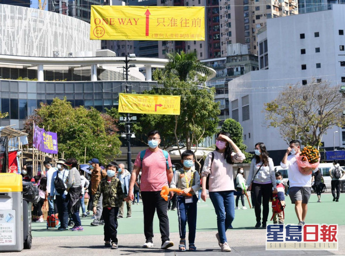 林文健呼籲,市民在新年期間應減少外出。