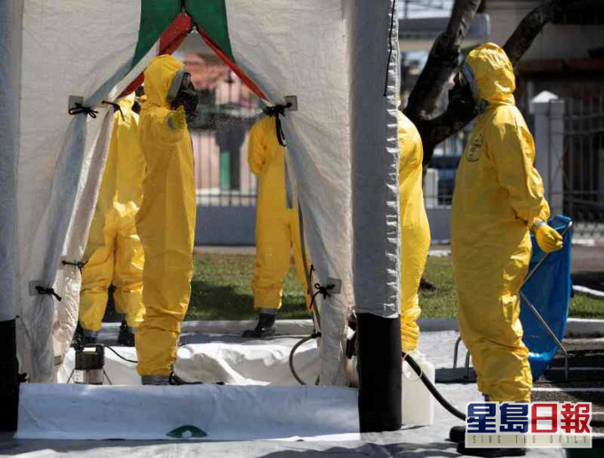 巴西目前有2萬5262宗確診。AP