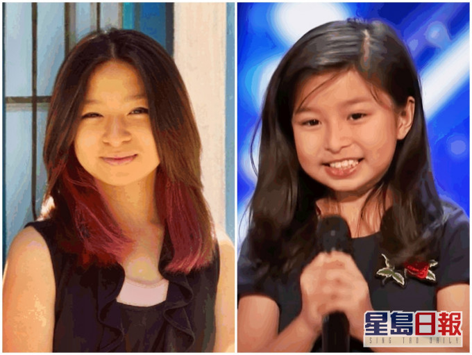 Celine(譚芷昀)如今已經13歲,變得亭亭玉立,多了一份成熟少女味。
