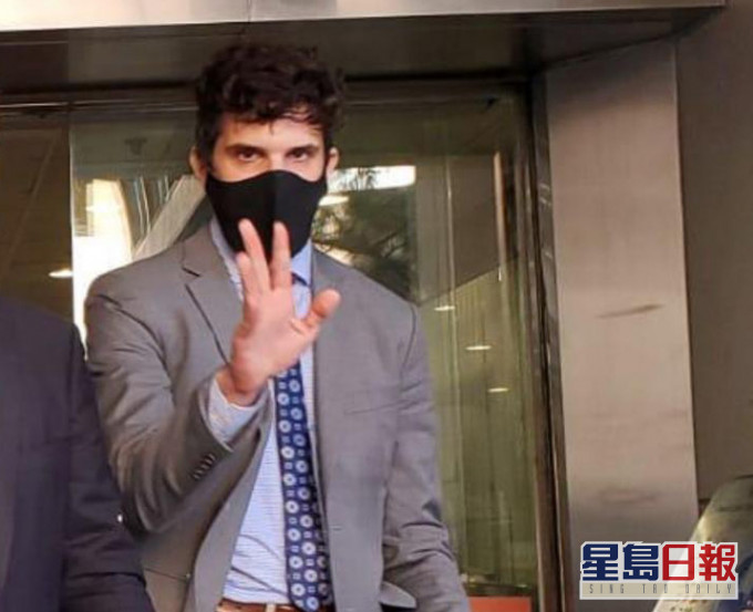被告BICKETT, SAMUEL PHILLIP。 陈子豪摄