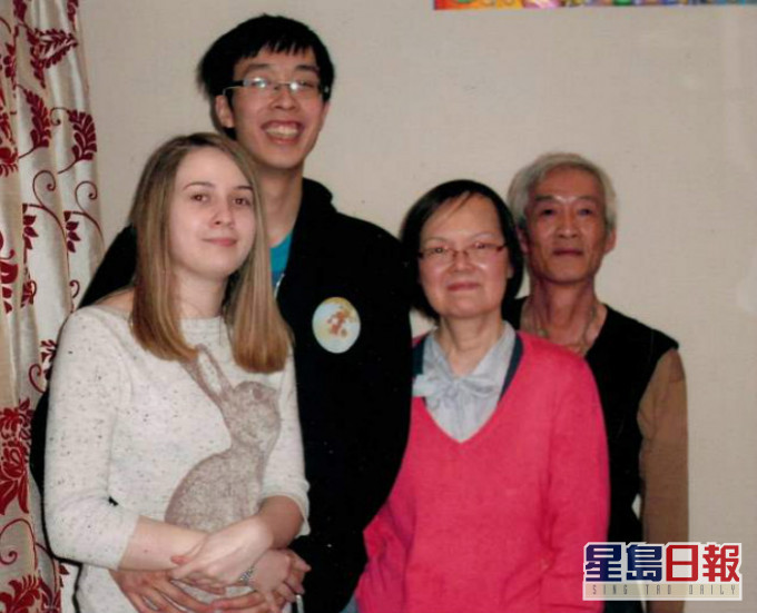 梁杏賢一家。