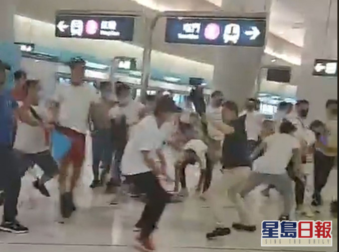 元朗「721事件」發生至今已有10個月。網圖