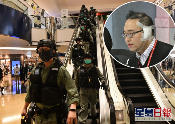 东区区议会副主席赵家贤称被警员出言嘲讽。资料图片