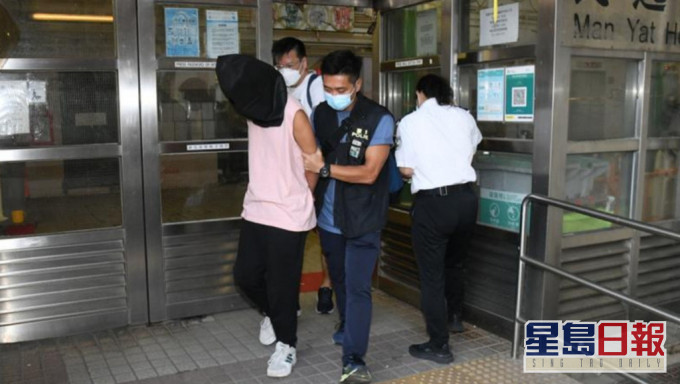 姓朱男子被警方拘捕。