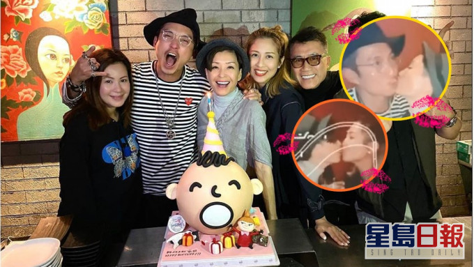 伍詠薇日前與好友飲酒食飯慶祝51歲生日。