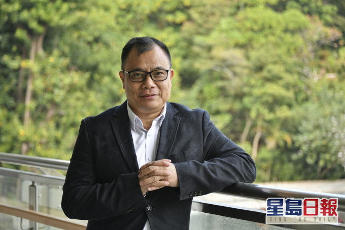 香港警察隊員佐級協會主席林志偉。資料圖片