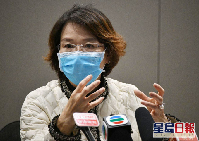 梁美芬称接获40名内地学生求助,忧家居检疫影响应考。 资料图片