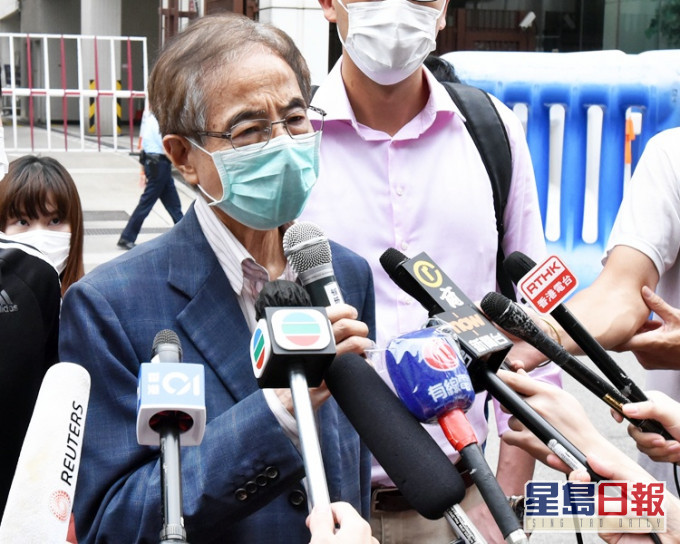日前被捕的15人包括李柱銘。資料圖片