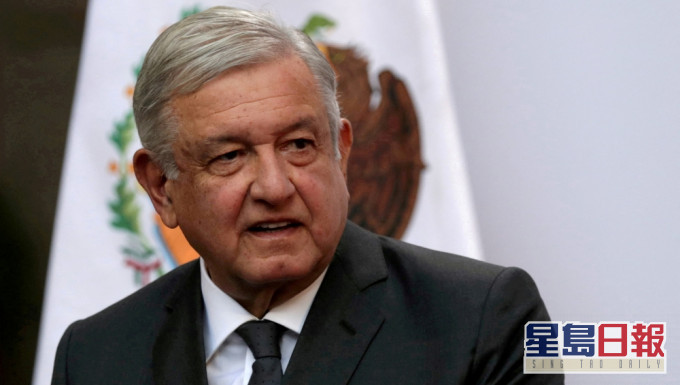 墨西哥總統洛佩斯第二次確診，已開始居家隔離。路透社圖片