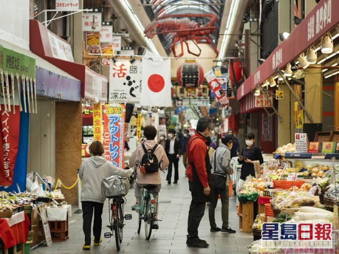 大阪及京都等地近日的確診都出現反彈。AP
