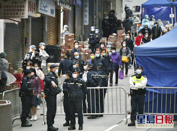 政府近日先后进行多次封区强制检测行动。资料图片