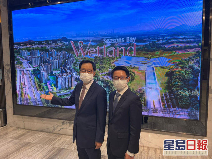 雷霆(左)及胡致遠