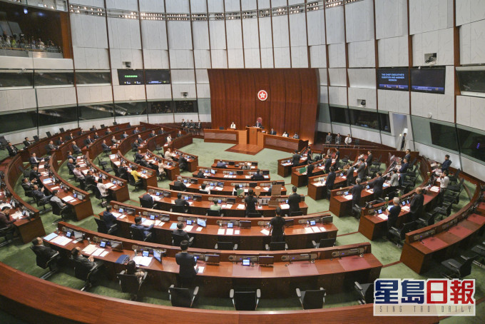 據悉,新選舉制度法案料下周三立會首讀。 資料圖片