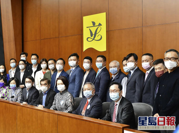 建制派支持中央通過香港選舉辦法。資料圖片