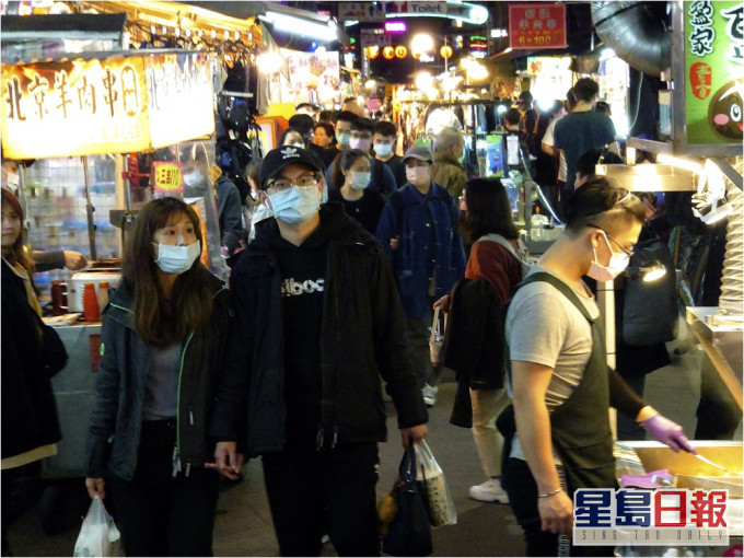 台湾新增2宗本地确诊病例。AP