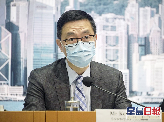 楊潤雄指,現時無計劃將國民教育獨立成科。資料圖片