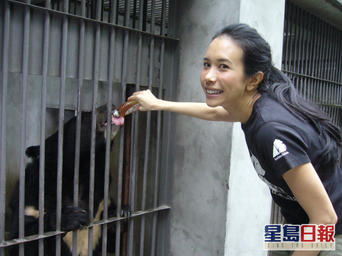 Karen多年来致力争取动物权益。
