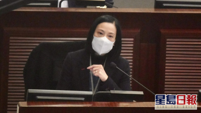 陳曼琪向人大常委提閉幕議案,請求中央協助香港進行強制全民檢測。資料圖片