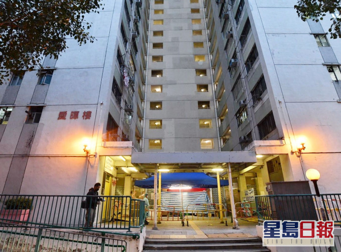 爱晖楼至今累计6人染疫。资料图片