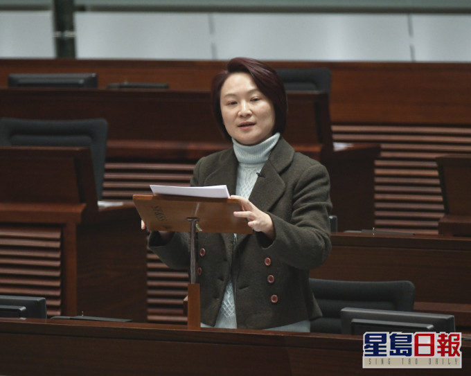 李慧琼向全體議員發信。資料圖片