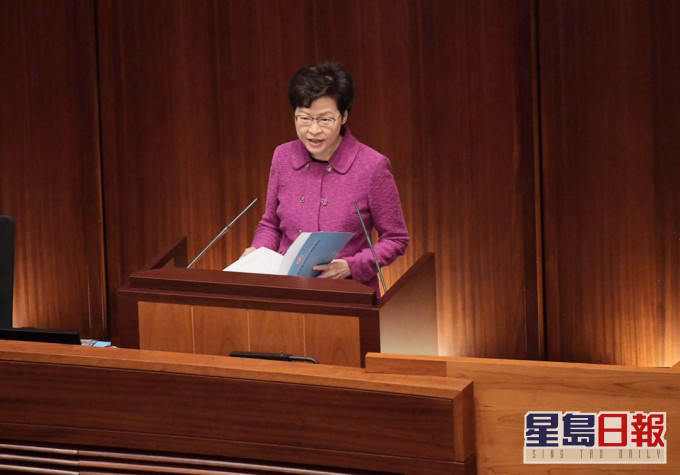 林郑月娥强调,完善选举制度将有助拨乱反正。