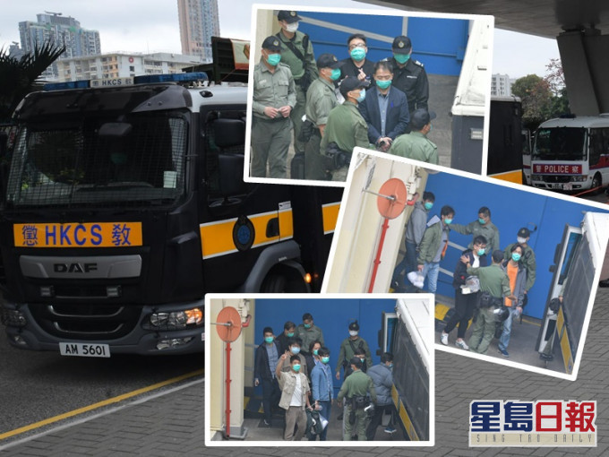 47人名被告连日未有冲凉搞清洁今日终获安排在惩教所梳洗。