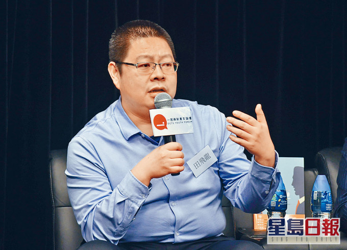 田飛龍指本港的建制派內部出現「兩面派」。資料圖片