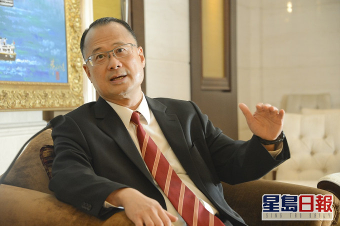 中華總商會會長蔡冠深。 資料圖片