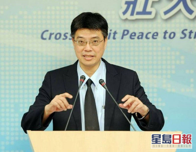 陸委會發言人邱垂正。陸委會 FB 圖片