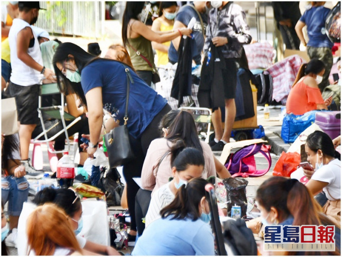 何栢良擔心有外傭確診會牽連很大。資料圖片
