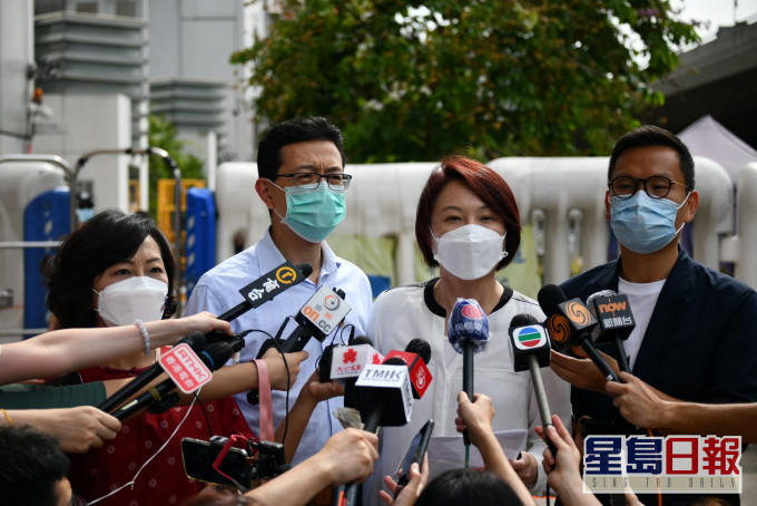 民建联、工联会与中联办官员会晤，请求中央协助香港抗疫。