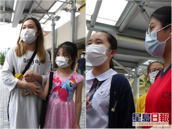 家長蔡太稱擔心女兒出入;有女學生稱不會理會陌生人。