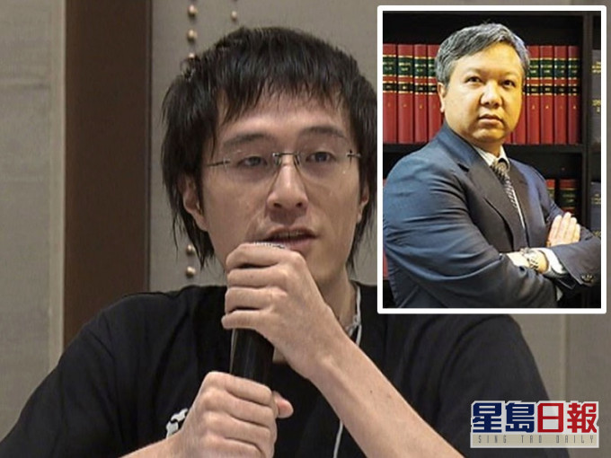 羅達雄(小圖)所屬的大律師行指他對某媒體針對其的報道深感憤慨。