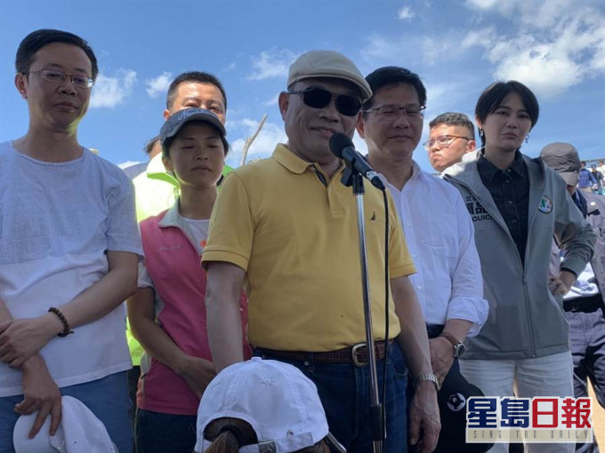 台湾行政院长苏贞昌。网图