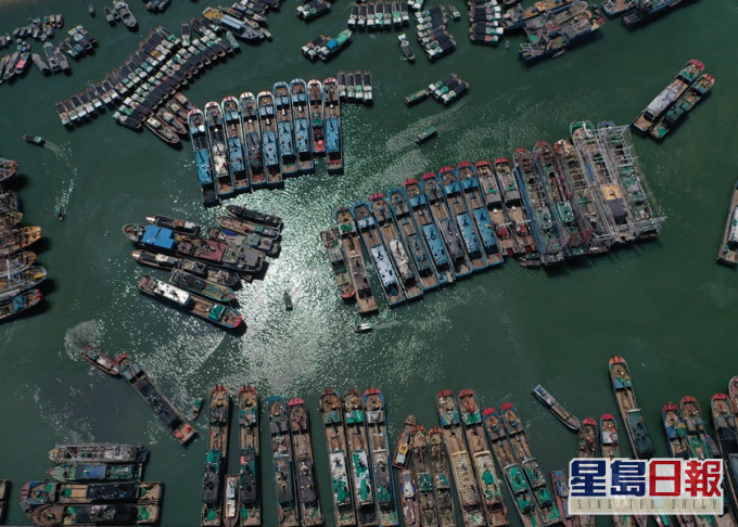 內地休漁期開始,海南大批漁船返回港口。新華社資料圖片
