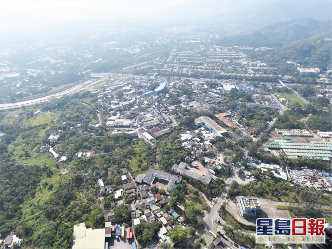 古洞北/粉嶺北用地,涉及的發展規模最大。資料圖片