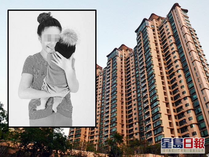 羅力力抱5月大女嬰墮樓亡。
