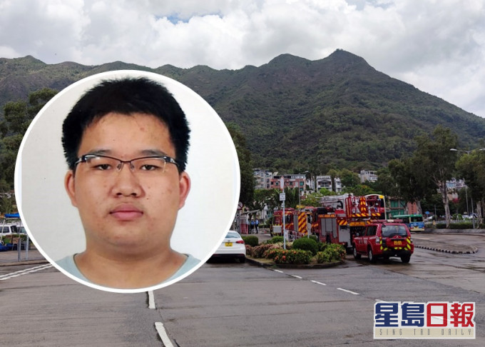 救援人員尋回日前在八仙嶺失蹤男子陳璟輝(小圖),證實他已死亡。資料圖片