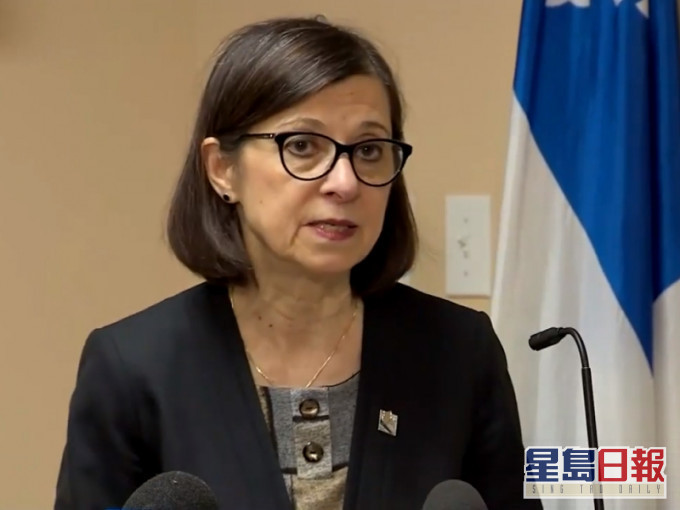 加拿大魁北克省衛生廳長Danielle McCann臨時舉行新聞發佈會,宣佈該省最大城市蒙特利爾初診確認了該省首宗新冠病毒感染者。(網圖)