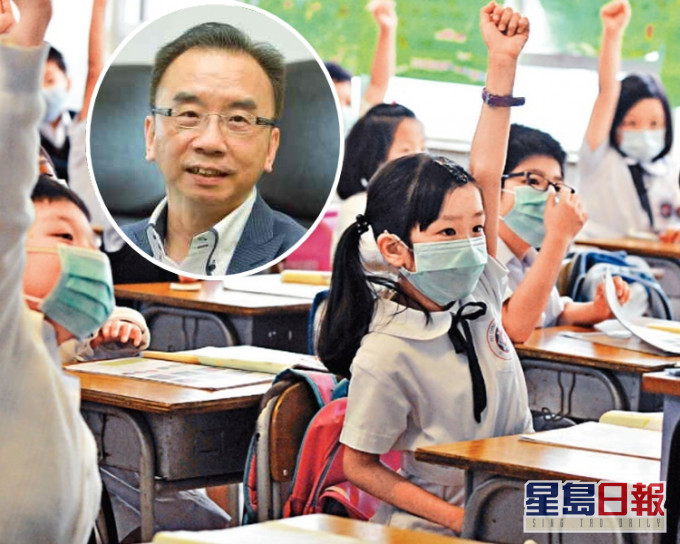 张勇邦指个别学校订购儿童口罩有困难。